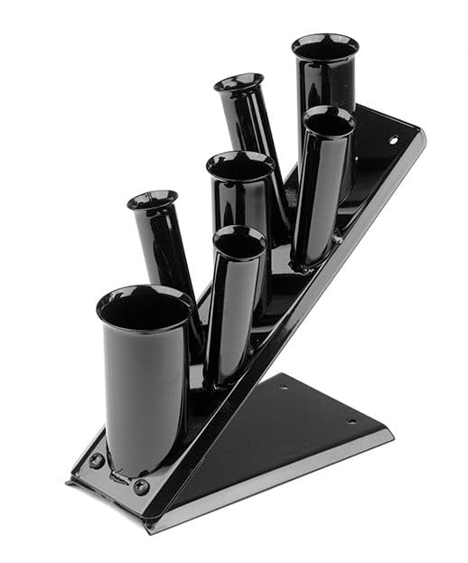 Pibbs 1508 Big Ben Table Mount Appliance Holder – Black Metal, Stainless Steel by Pibbs