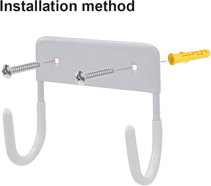 Ironing Board Hanger Wall Mount Ironing Board Holder Organizer Wall Rack - Image 7