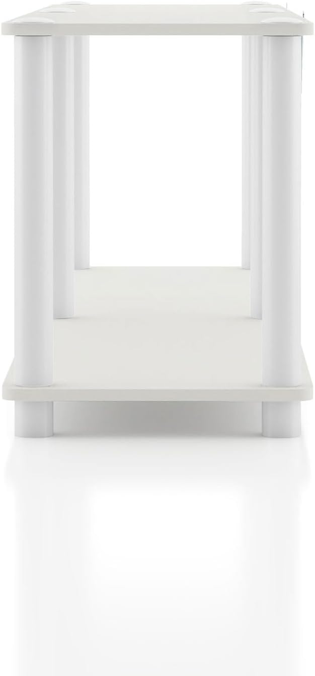 Homes: Inside + Out Apexa Modern 2-Tier Extra Wide Shelving Units, Collectibles - Image 12