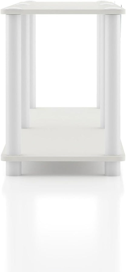 Homes: Inside + Out Apexa Modern 2-Tier Extra Wide Shelving Units, Collectibles - Image 12