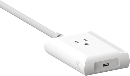 Scosche BL2PEACWT-AP BaseLynx™ 2.0 End Cap Modular System, 67W USB-C Charger by Scosche