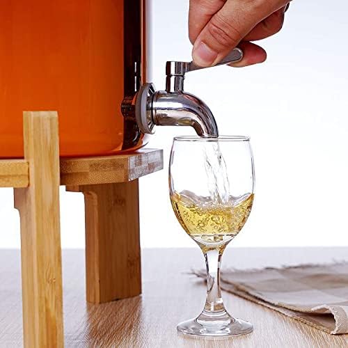 Glass Drink Dispenser, 2.9 gallons, - Image 9