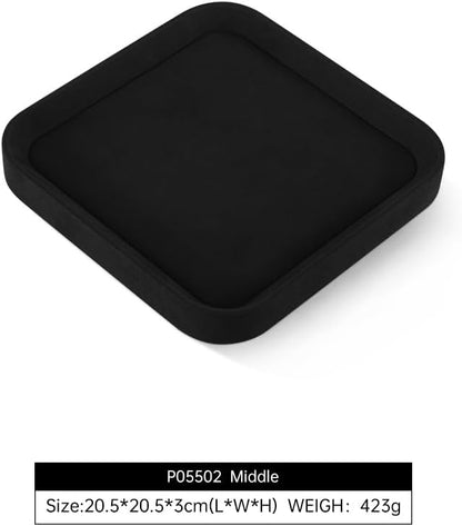 Valet Tray For Men, Velvet Catch All Trays, Luxury Watch Tray, Premium Jewelry - Image 2