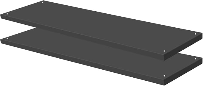 2 Pcs Metal Shelf for HOM|Spark 34”x15”x34” Indoor/Outdoor Storage Cabinet by HOMSPARK