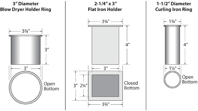 Premium Salon Appliance Stainless Steel Holder Package - Image 2