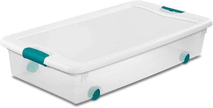 STERILITE 14988004 Wheel Latching Box by Sterilite