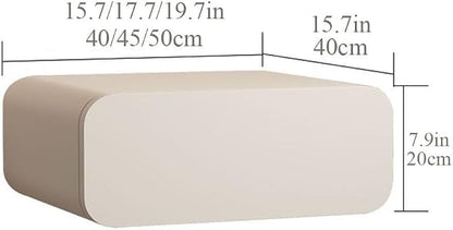 Floating Nightstand Wood Bedside Table Wall Mounted Night Stand Floating Shelf - Image 2