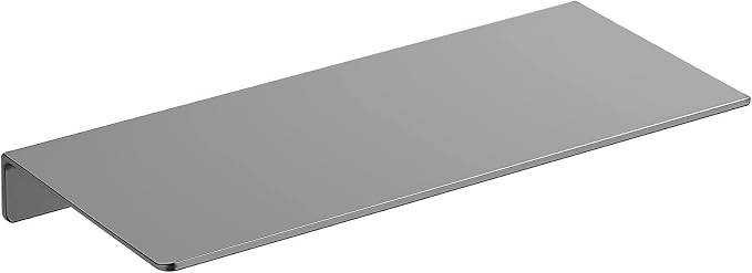 Danpoo 12 inch Gray Metal Wall Shelf Small Floating Shelf by Danpoo-ForYourHome