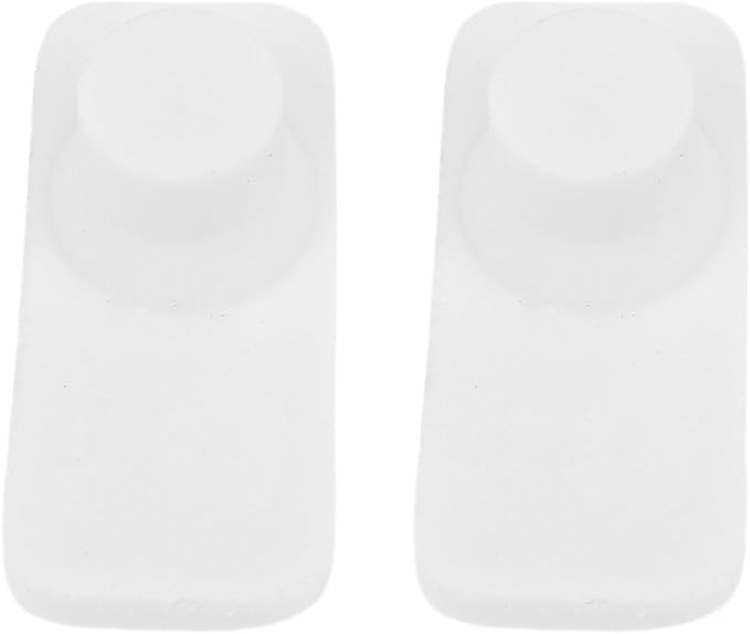Tnfeeon Refrigerator Door Bin Shelf Vegetable Tray Wheel Mount 2Pcs Replacement - Image 6