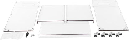 3-Drawer Rolling Storage Cart, Plastic Storage Organizer Rolling Cart - Image 9
