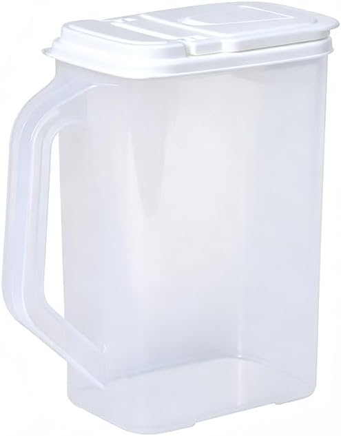 Cereal Containers Storage, Airtight 4 Quart Plastic Pantry Containers - Image 2