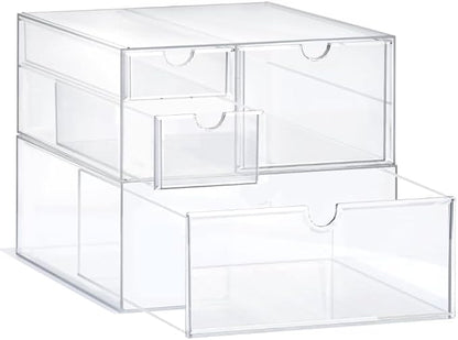 Prsildan Acrylic Drawer Makeup Organizer by Prsildan