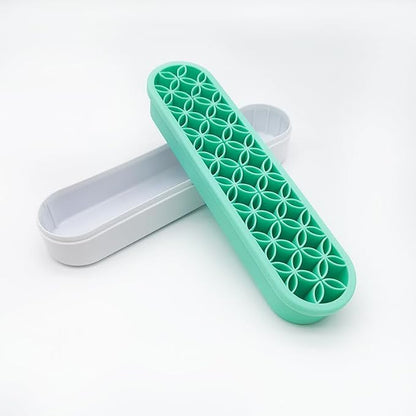 2 PCS Multi-Purpose Cosmetic Storage Box, Desktop Organizers Silicone Make Up - Image 4