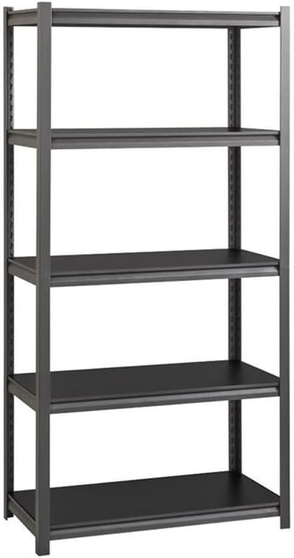 Pemberly Row 3200lb Riveted Metal Shelving Unit, Steel Frame - Image 7