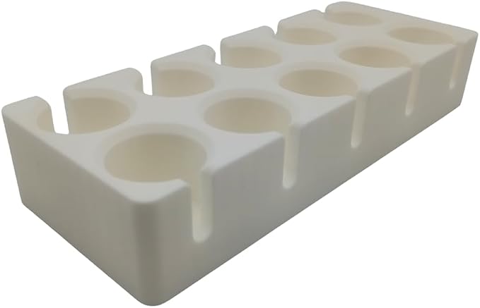30 mL VialGrid Stackable Vial Holder – 10-Slot Tray - Image 3