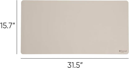 Smead Desk Pad, Vegan Leather Desk Mat - Image 4