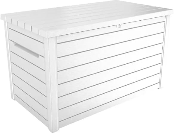 Generic 230-Gallon XXL Deck Storage Box Outdoor Patio Container by Unknown