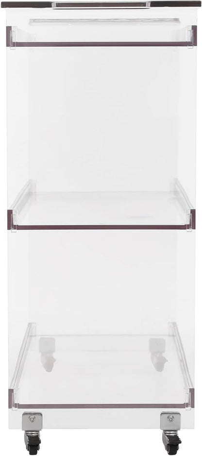 3-Tier Rolling Utility Cart - Image 8