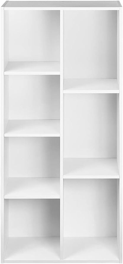 Amazon Basics 7 Cube Organizer Bookcase, Storage Shelf - Image 4
