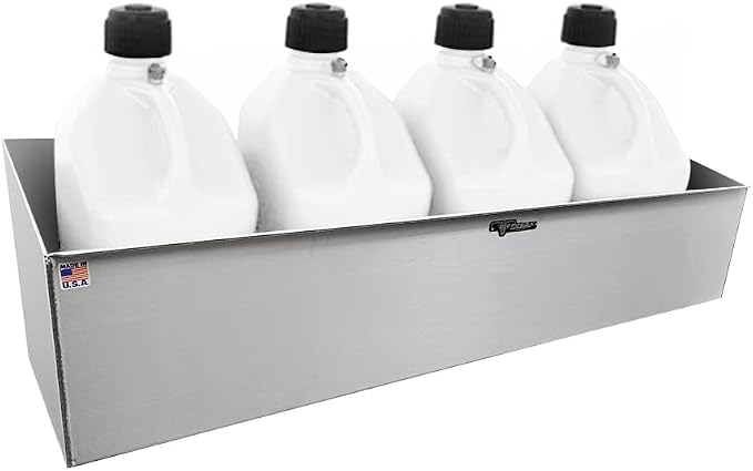 Pit Posse 431 Utility Fuel Jug Rack Holder Shelf 46" Fits 4 Five Gallon Jugs - Image 2