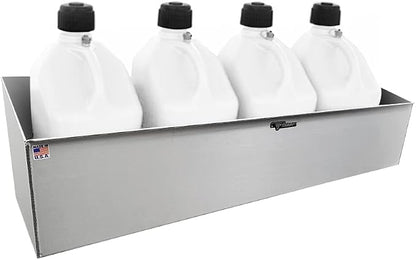 Pit Posse 431 Utility Fuel Jug Rack Holder Shelf 46" Fits 4 Five Gallon Jugs - Image 2