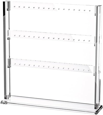 Coward Acrylic Earring Holder Stand, Tabletop Earring Jewelry Easel Display - Image 5