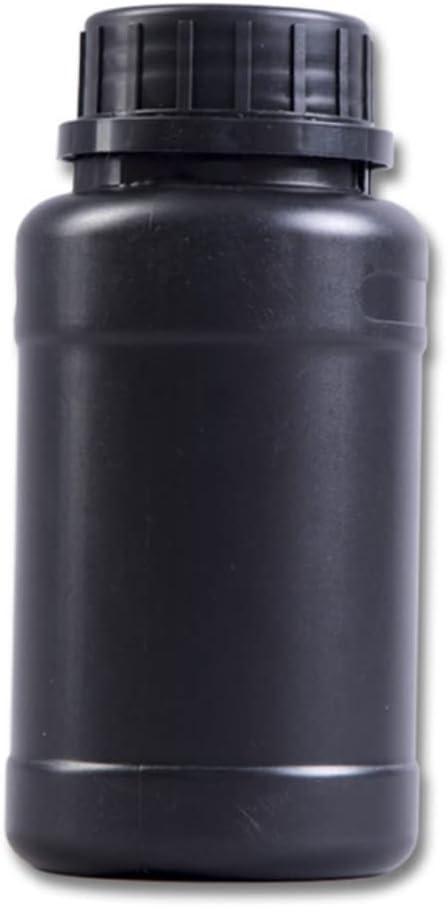 TIDTALEO 8pcs Black Plastic Engineering Bottles by TIDTALEO