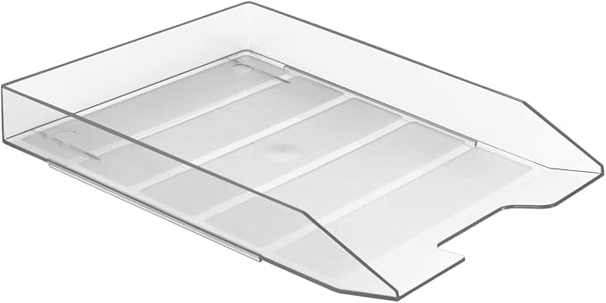 Acrimet Stackable Letter Tray Front Load, Letter Size, 1 Unit by Organizingyourlife