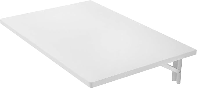 VEVOR Wall Mounted Folding Table, 23.6 x 15.7 inches Wall Mount Table, Floating - Image 9