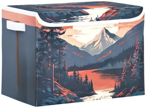 Mountains Trees Storage Bins - Image 8