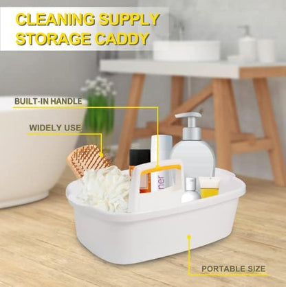 Shower Caddy Plastic Portable Basket Storage Organizer - Image 6