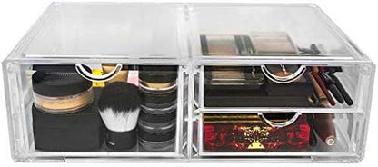 Sorbus Large Stackable Acrylic Drawers - Image 7