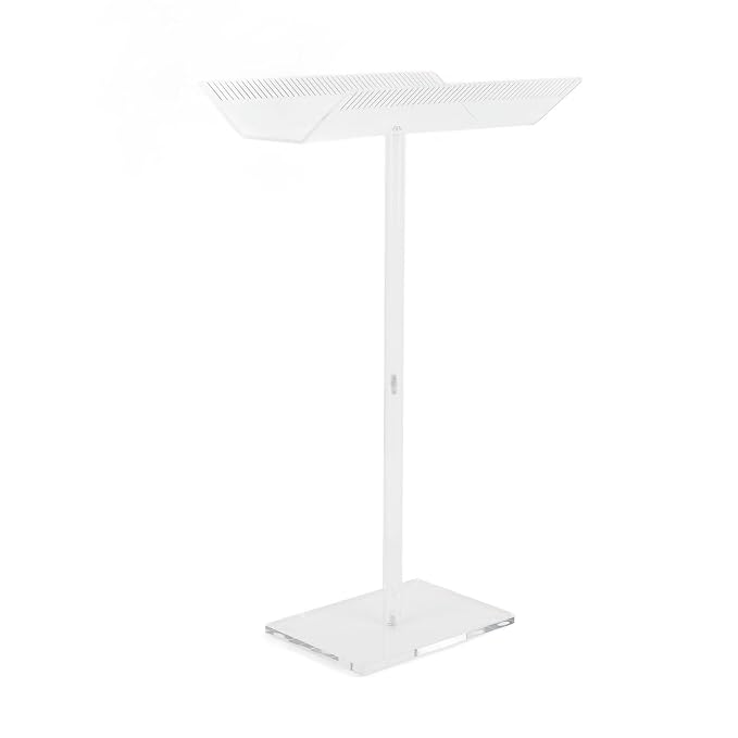 ANGGREK Acrylic Hair Extension Stand, Transparent Sectioning Display Hair by ANGGREK