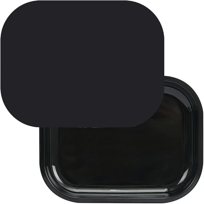 HOKirin Metal Tray with Soft Magnetic Lid, Metal Small Tray with Spill Proof by HOKirin