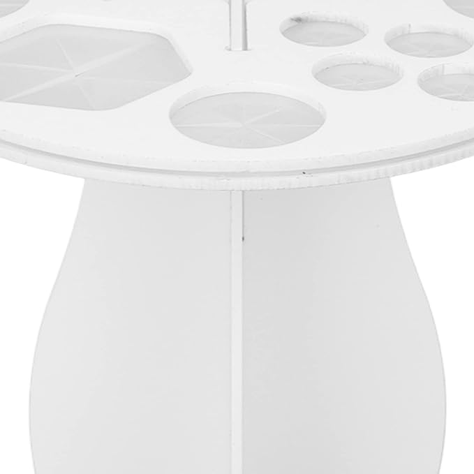 ZJchao Makeup Brush Drying Rack, 14 Holes Paint Brush Drying Holder Make Up - Image 5