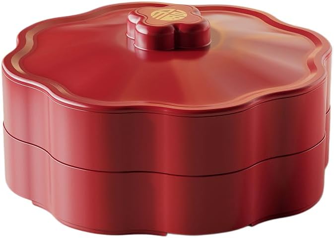 Covered compartment snack tray, suitable by Unknown