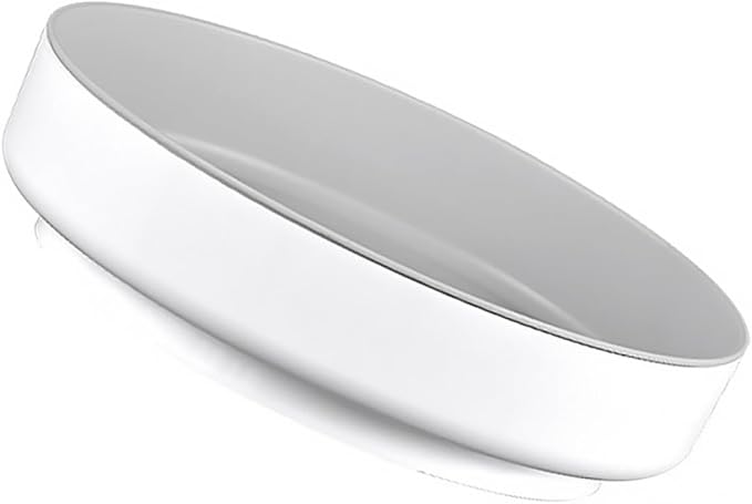 NUOBESTY Rotating Makeup Organizer Cosmetic Holder White Desktop Storage Box by NUOBESTY