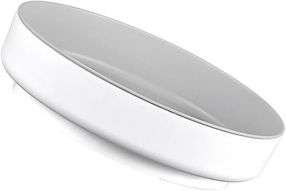 NUOBESTY Rotating Makeup Organizer Cosmetic Holder White Desktop Storage Box by NUOBESTY