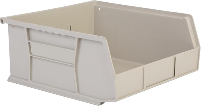 HE HUDSON EXCHANGE 11" x 11" x 5" Plastic Stackable Storage Bin - Image 2