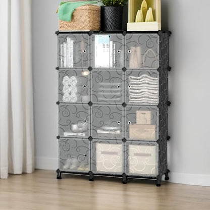 AWTATOS 12 Cube Storage Organizer, Closet Storage Shelves - Image 6
