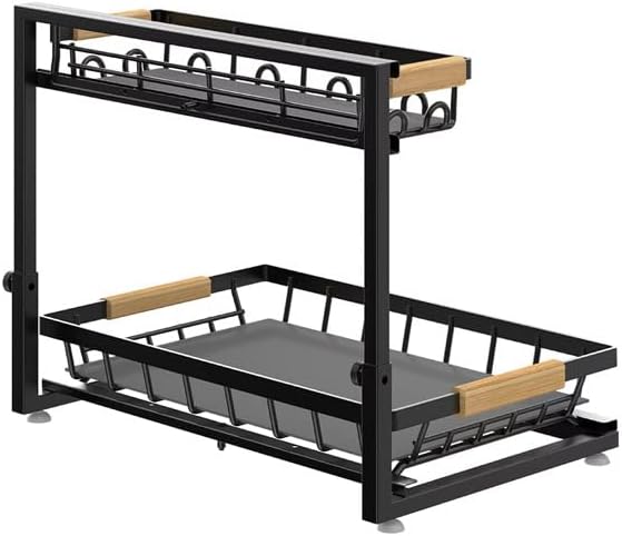 Expandable 2-Tier Under-Sink Organizer - Image 6