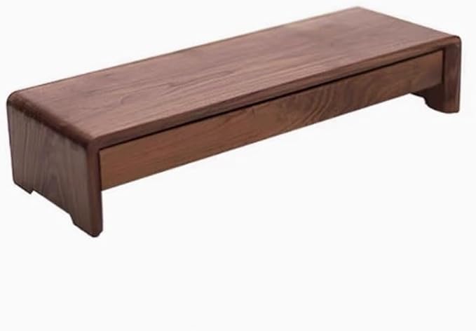 Solid Wood Monitor Stand for Saving Space, Monitor Riser by Unknown
