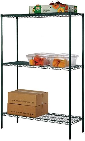 Omega 18" Deep x 72" Wide x 96" High 3 Tier Freezer Starter Shelving Unit by OmegaProductsCorporation