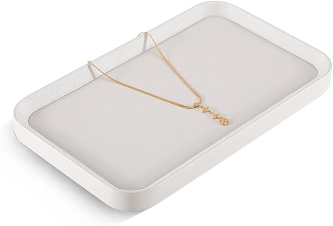Jewelry Display, Leather Valet Tray, Luxury Jewelry Drawer Organizer, Premium - Image 3