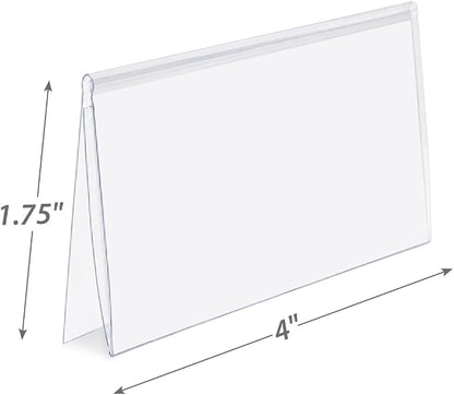 SmartSign Clear Tri-Dex Label Holder - Image 2