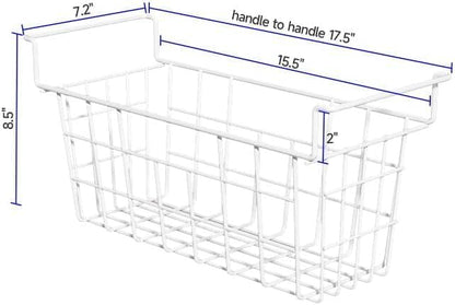 SANNO Chest Freezer Baskets, Deep Freezer Organizer Bins Sturdy Metal Wire - Image 2