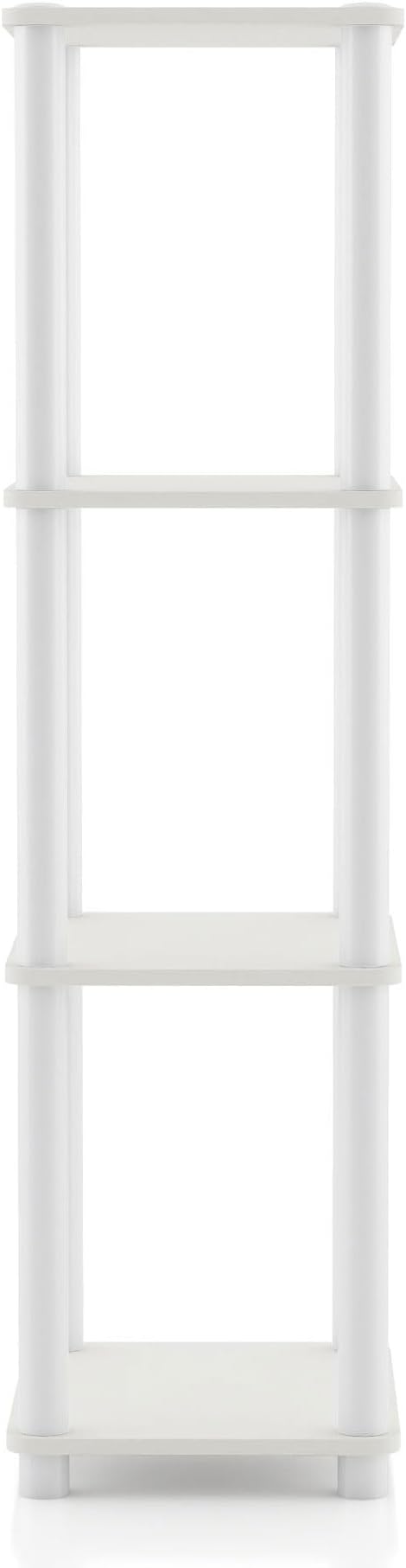 Homes: Inside + Out Apexa Modern 4-Tier Narrow Shelving Units, Collectibles - Image 12