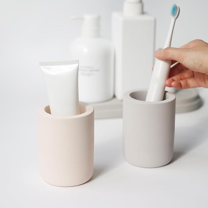 Selegna Drying Stone Toothbrush Holder, Diatomite Toothbrush Holders - Image 7
