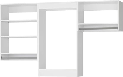 ROOMTEC Modular Closet System, Wall-Mounted Wooden Tower - Image 8