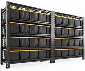 REIBII 5020LBS Heavy Duty Garage Shelving, 60.2"W Large Metal Storage Shelves by REIBII